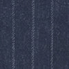 Barrel Fit High Waisted Pleated Pinstripe Trousers - Image 4