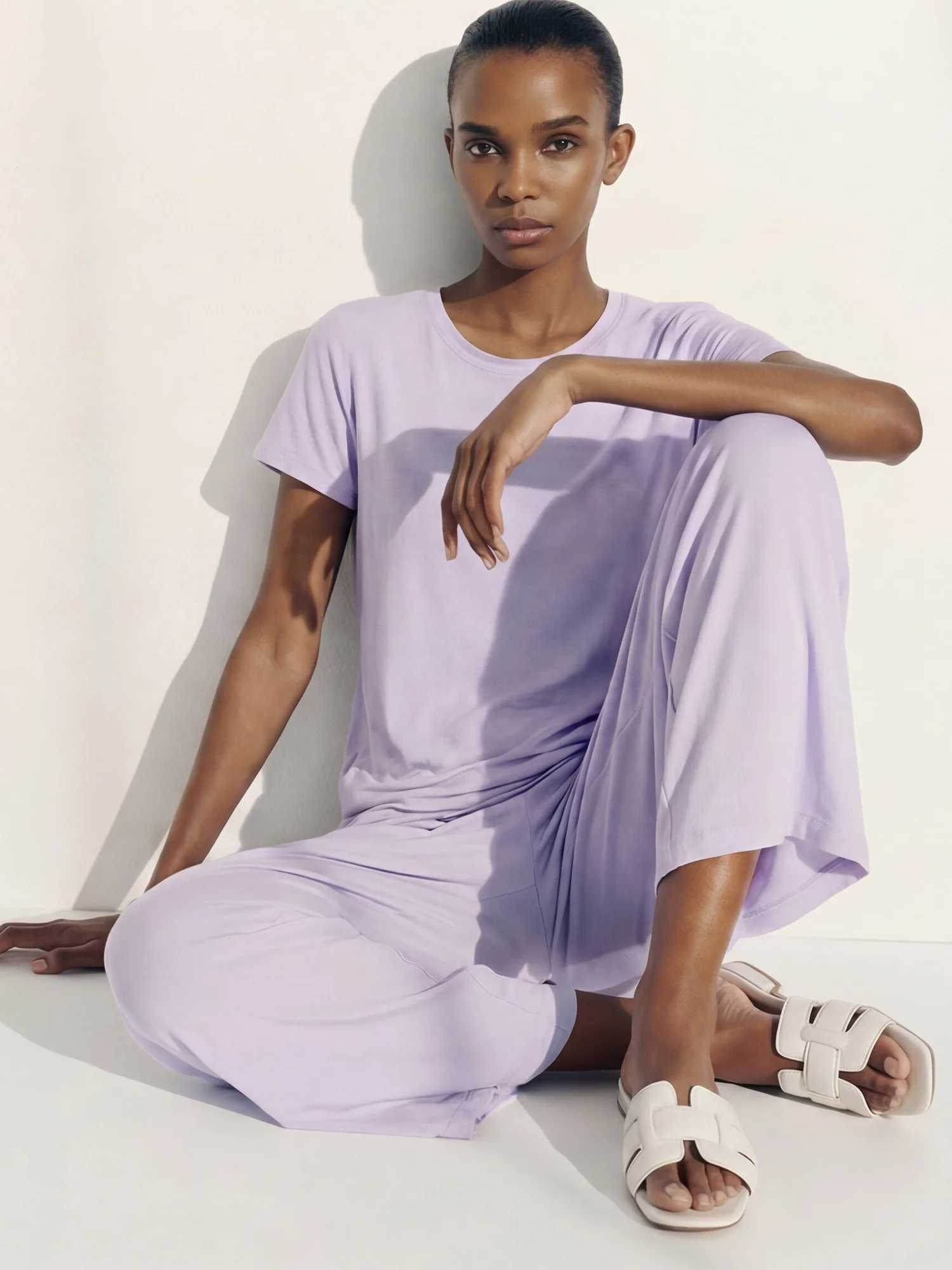 Brushed Soft Lounge Tee - Image 15