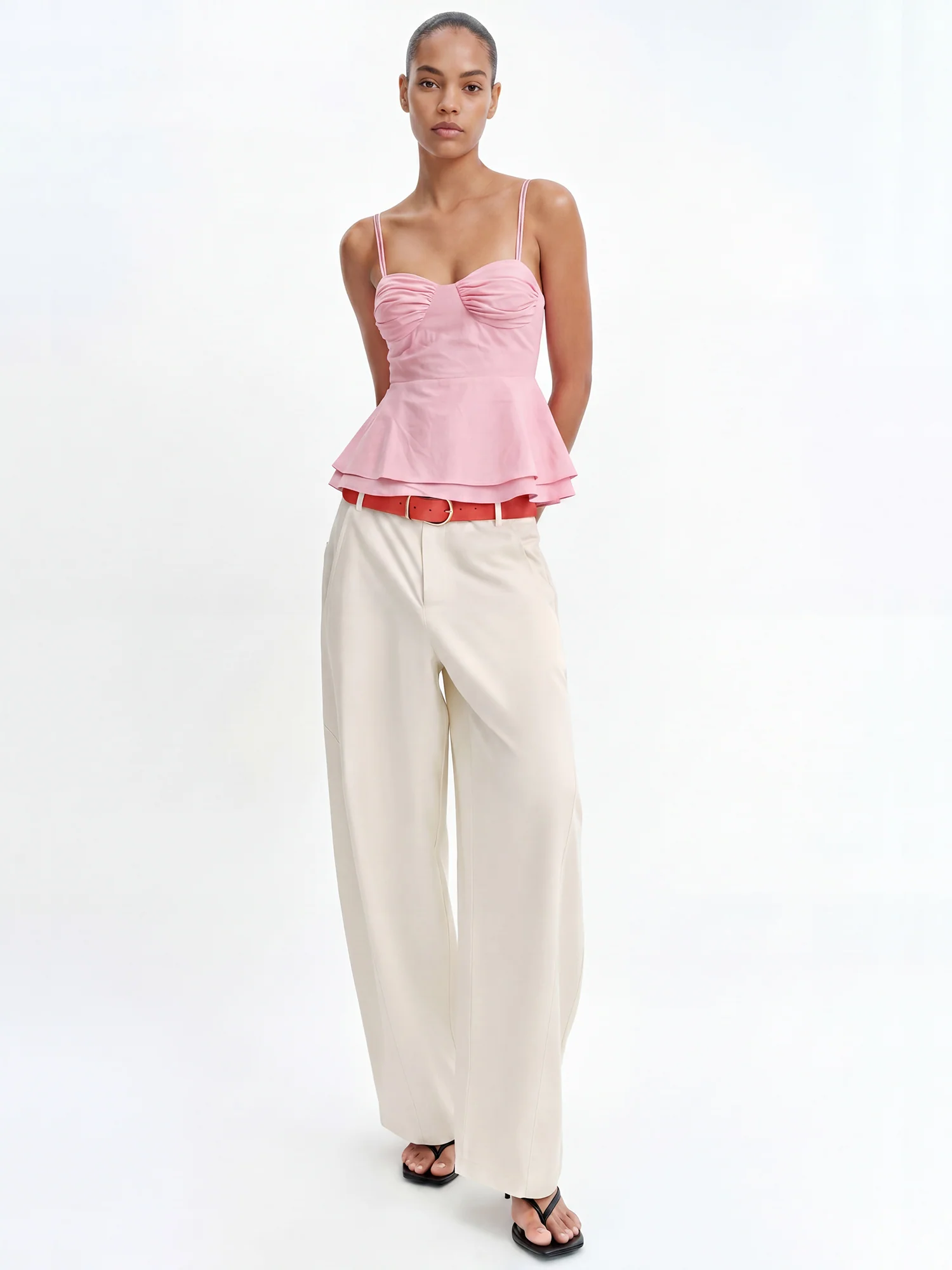Bustier Peplum Top - Image 2