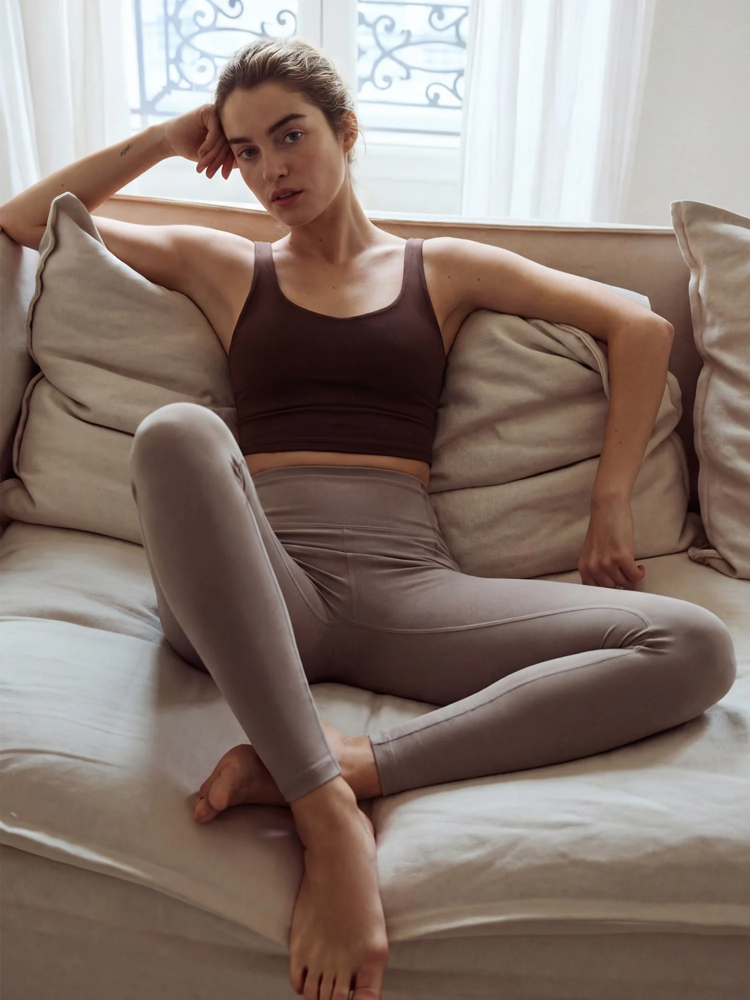 Butter 7/8 Yoga Leggings - Image 14
