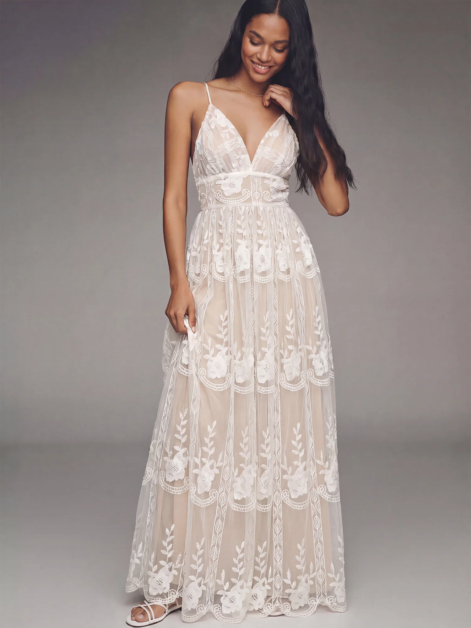 Cami Lace Maxi Dress - Image 5