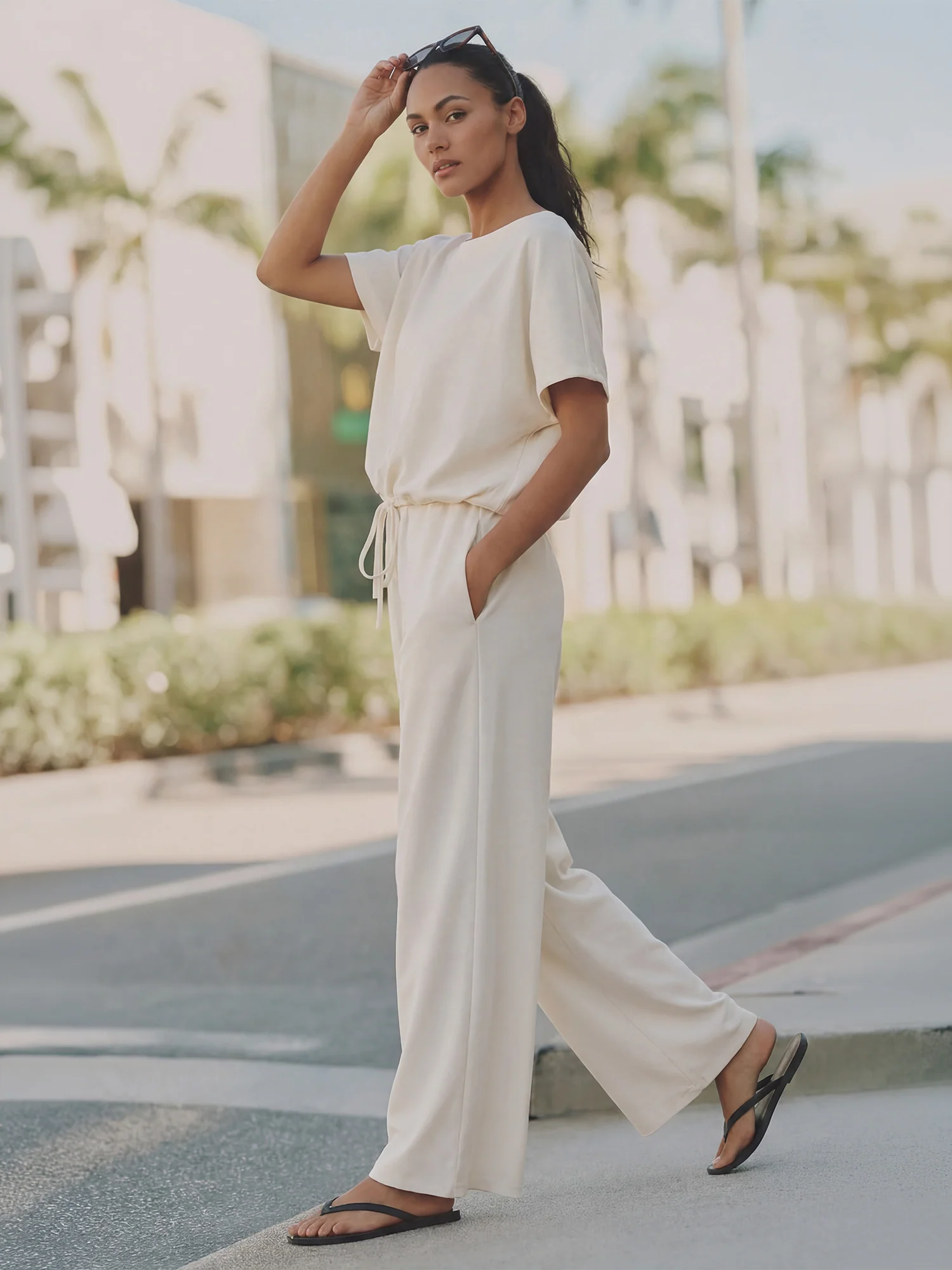 Casual Wide Leg Pants - Image 5