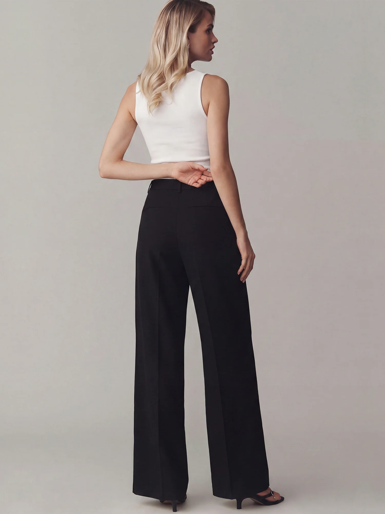 Cool Tropical Wide Leg Pants - Image 4