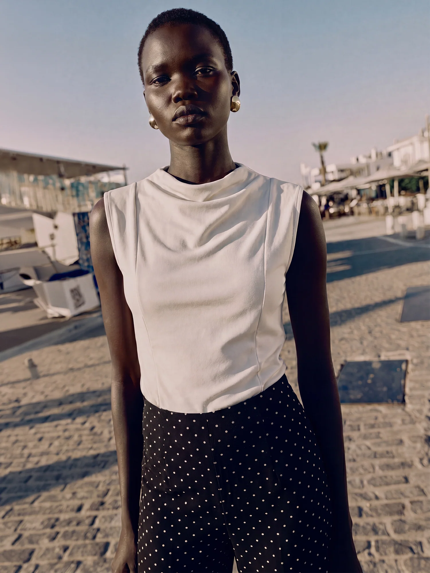 Cowl Neck Top