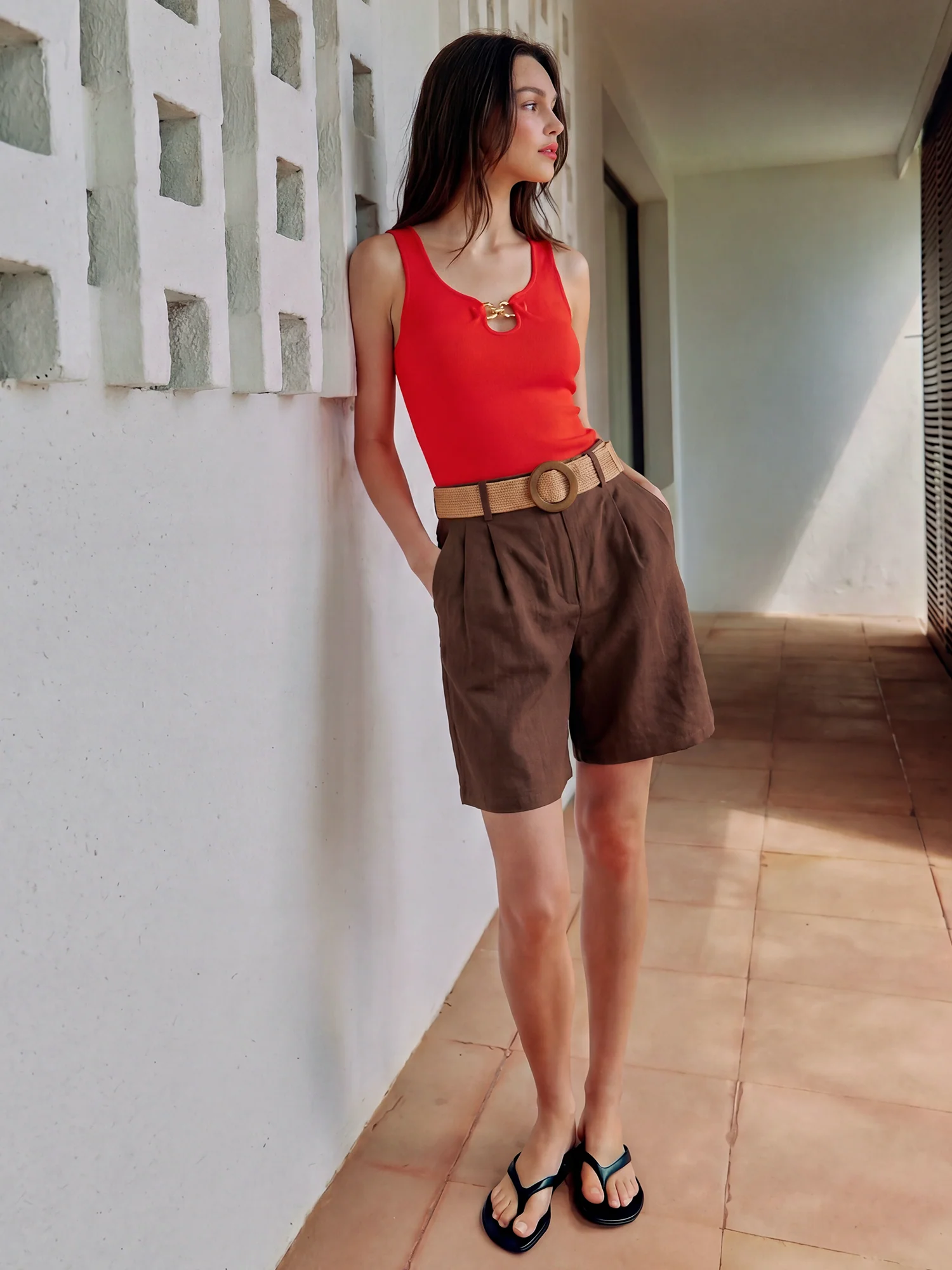 Hardware Cutout Tank Top - Image 6