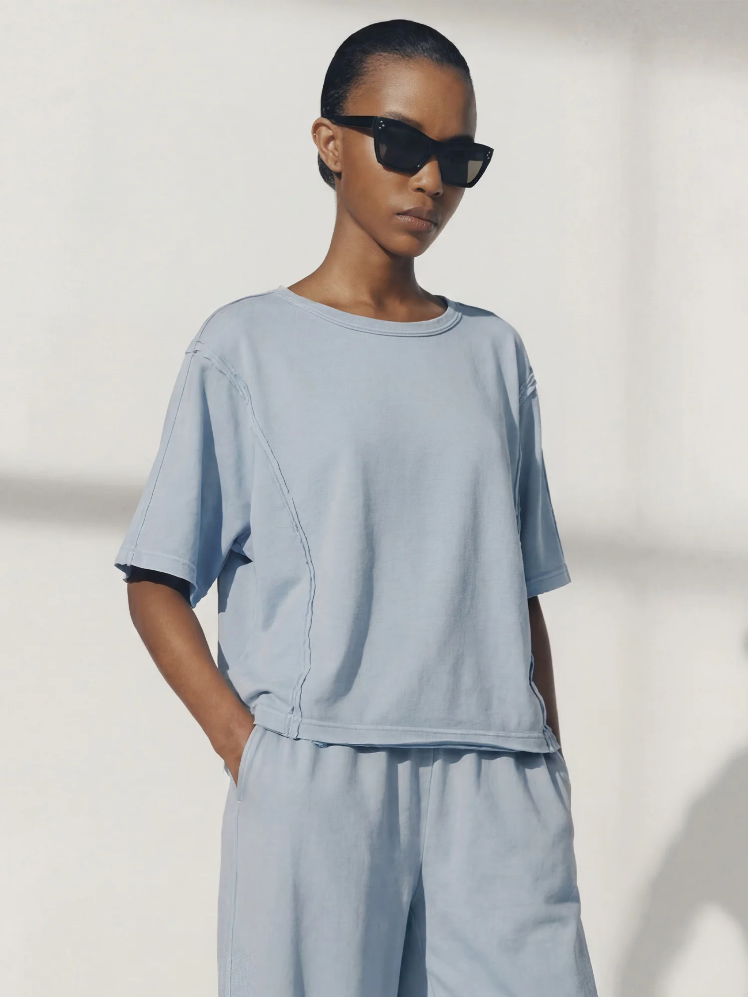 Mineral Wash Lounge Tee - Image 5
