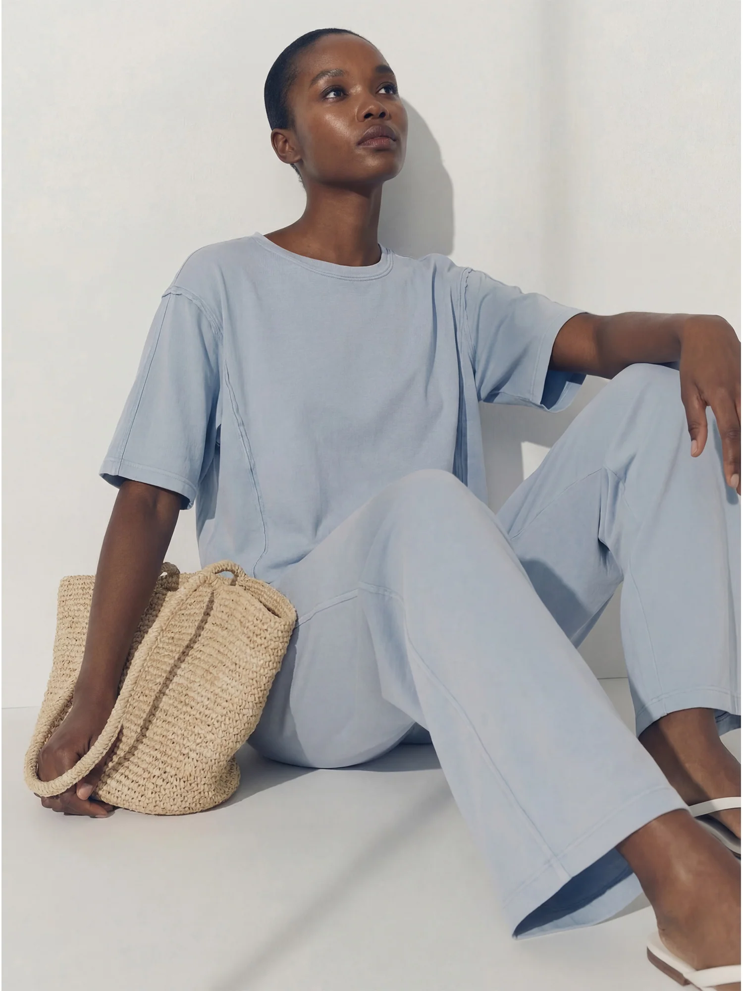 Mineral Wash Lounge Tee - Image 6