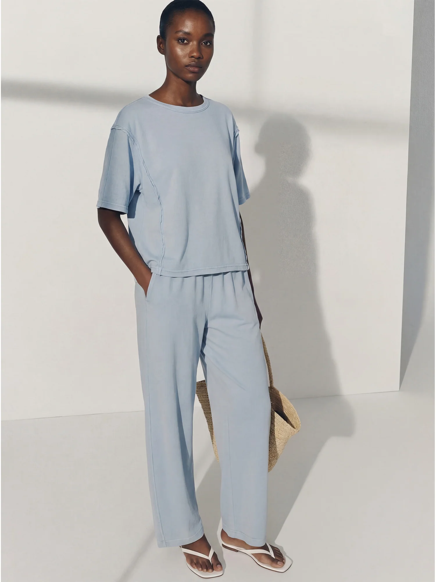 Mineral Wash Lounge Tee - Image 7