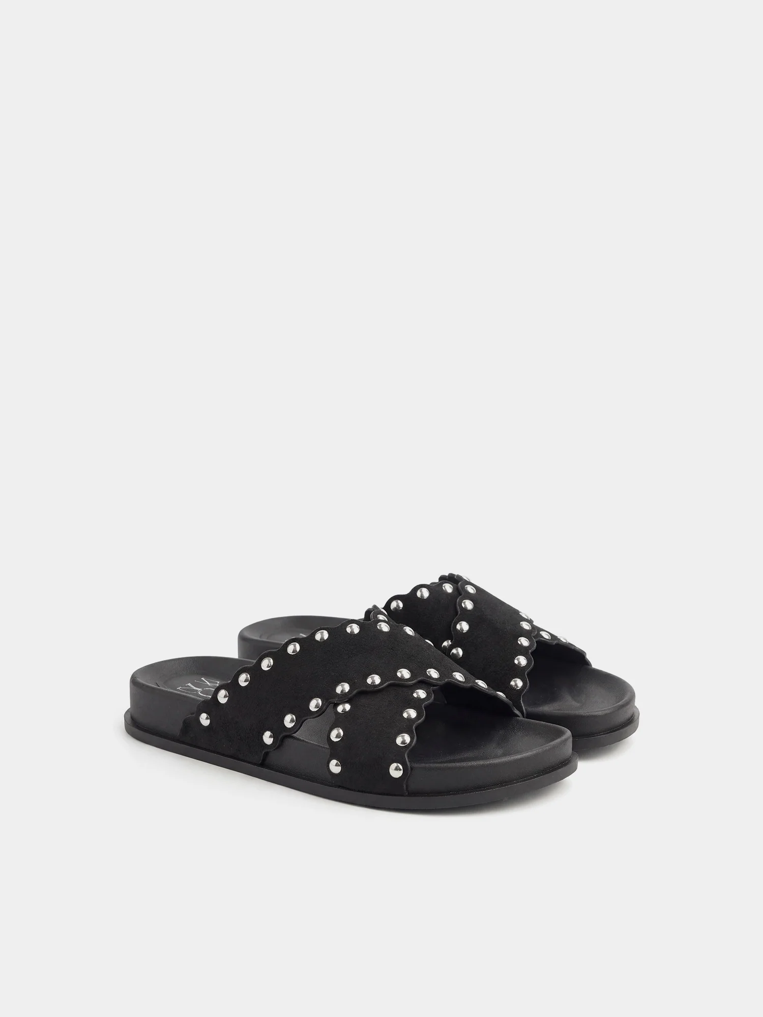 Barnett Crisscross Slide Sandals