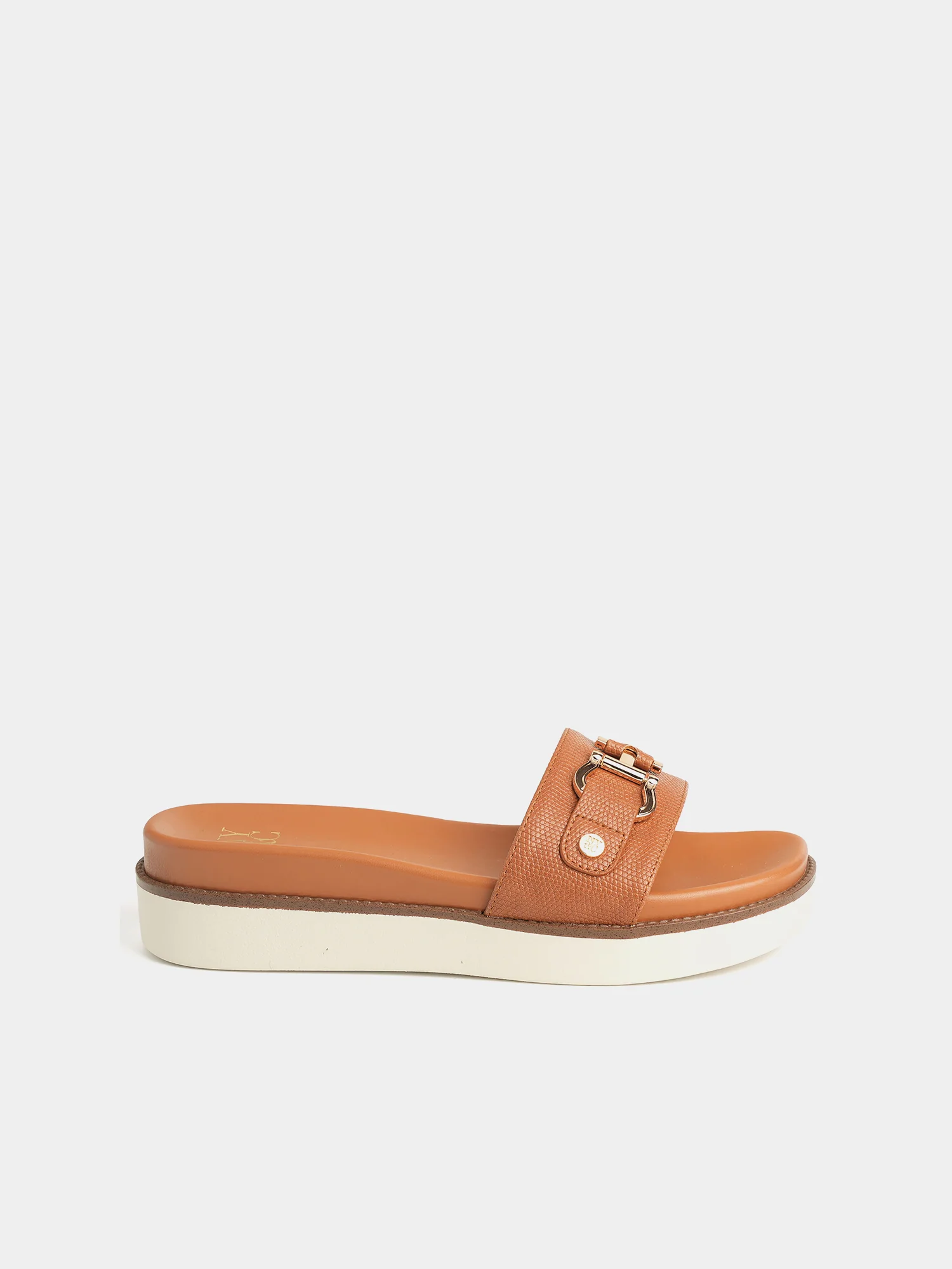 Carlyn Buckle Platform Slide Sandals - Image 21
