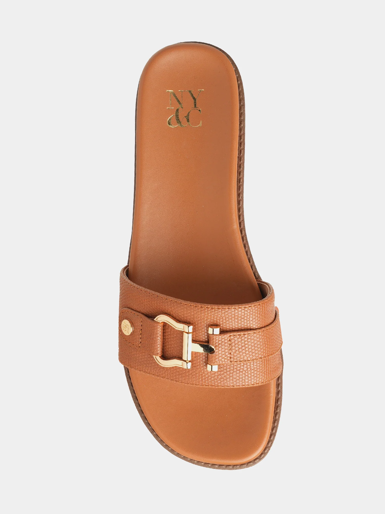 Carlyn Buckle Platform Slide Sandals - Image 22