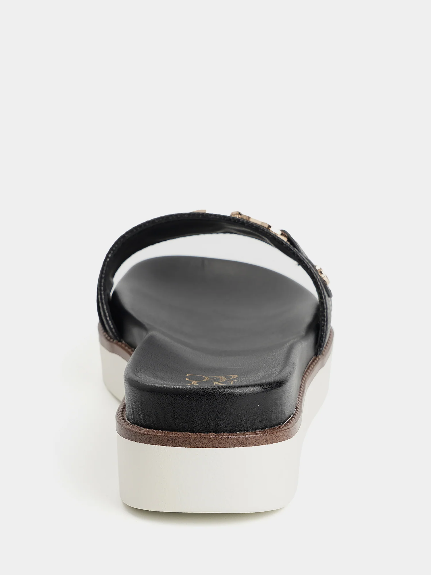 Carlyn Buckle Platform Slide Sandals - Image 5