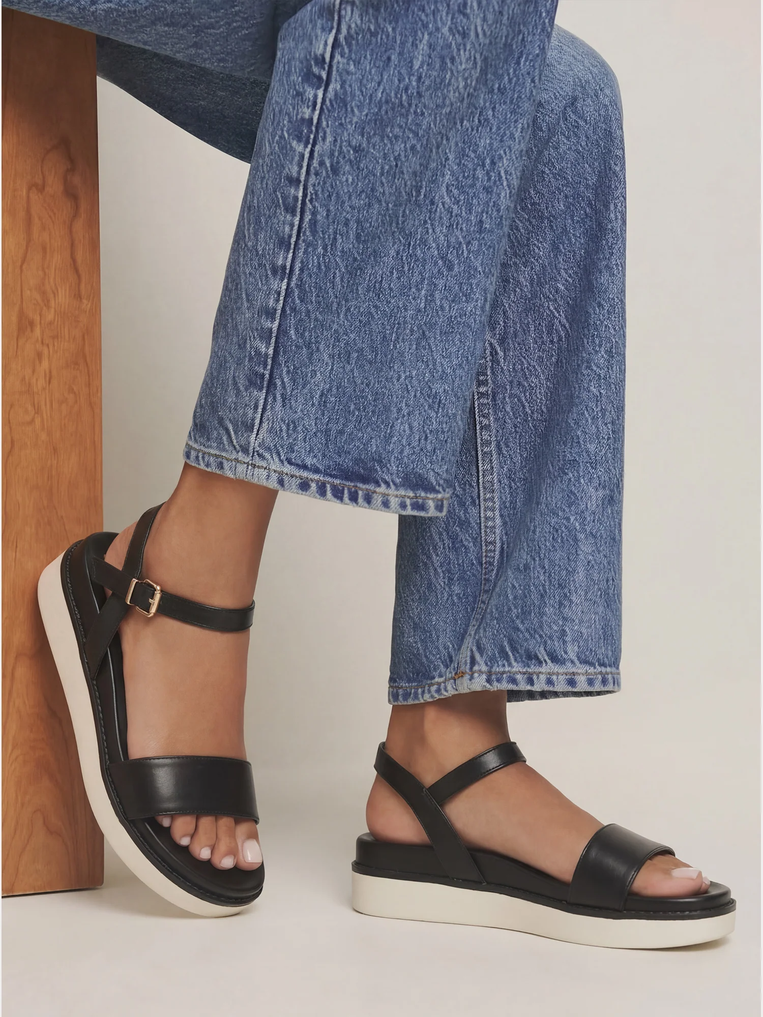 Charli Ankle Strap Platform Sandals - Image 2