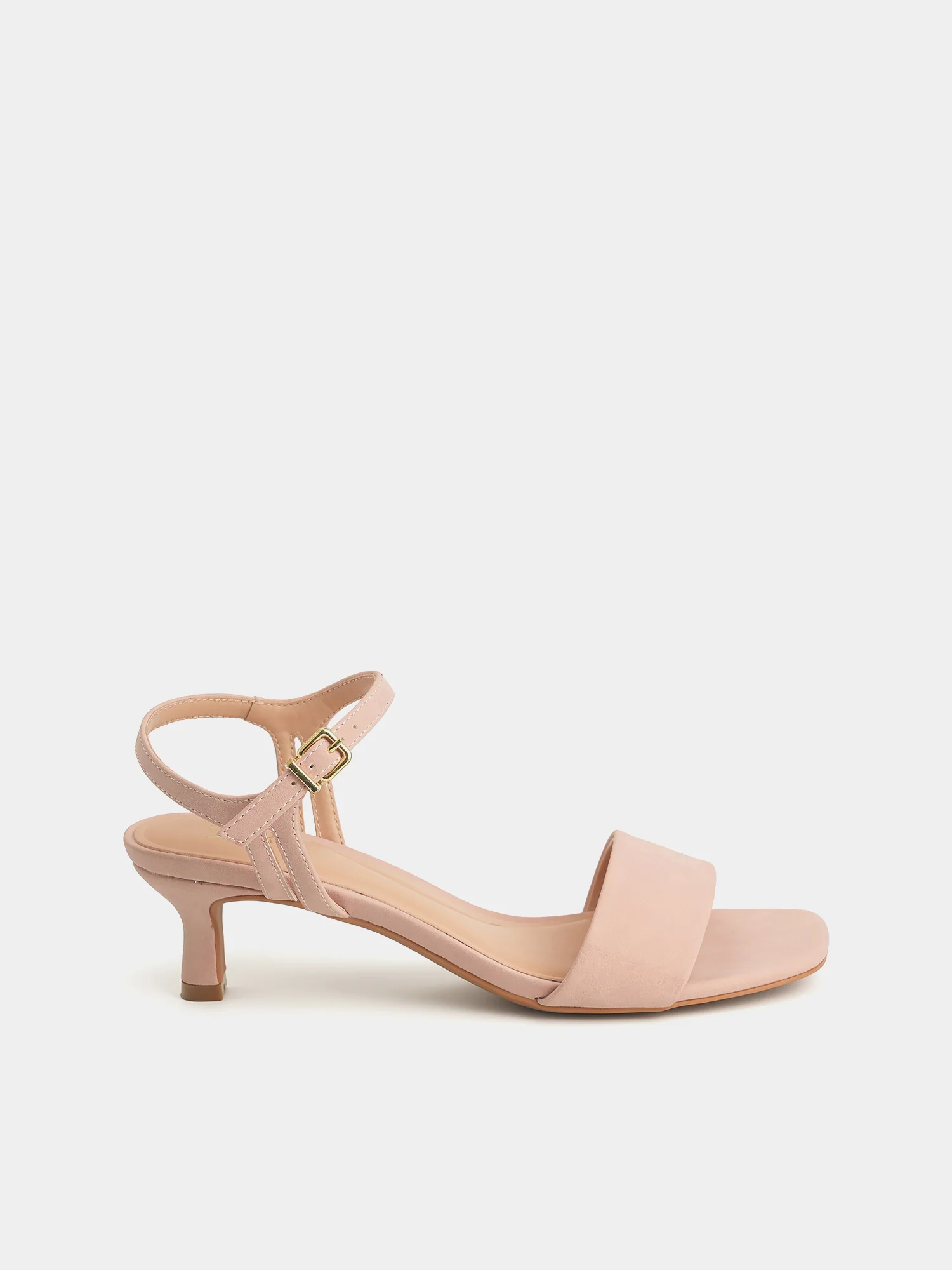 Garnet Ankle Strap Kitten Heel Sandals - Image 14