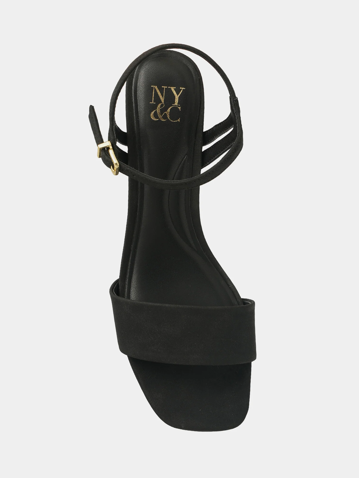 Garnet Ankle Strap Kitten Heel Sandals - Image 4