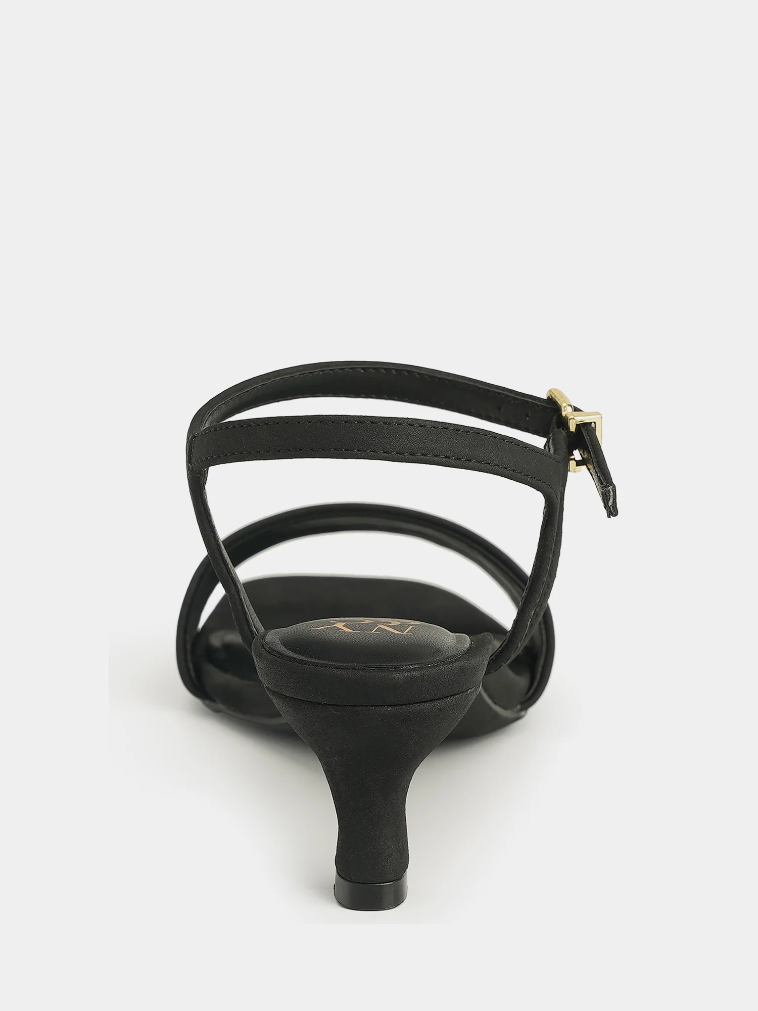 Garnet Ankle Strap Kitten Heel Sandals - Image 5