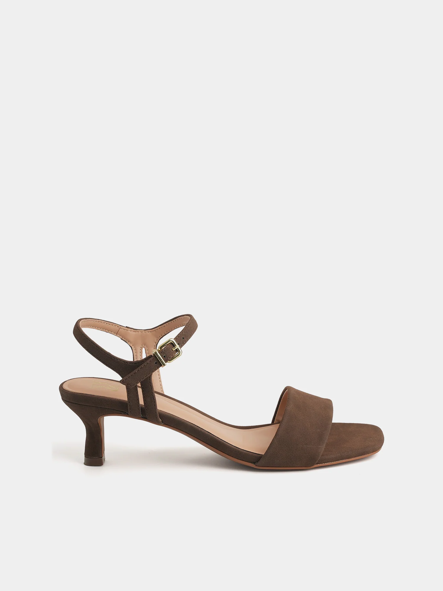 Garnet Ankle Strap Kitten Heel Sandals - Image 9