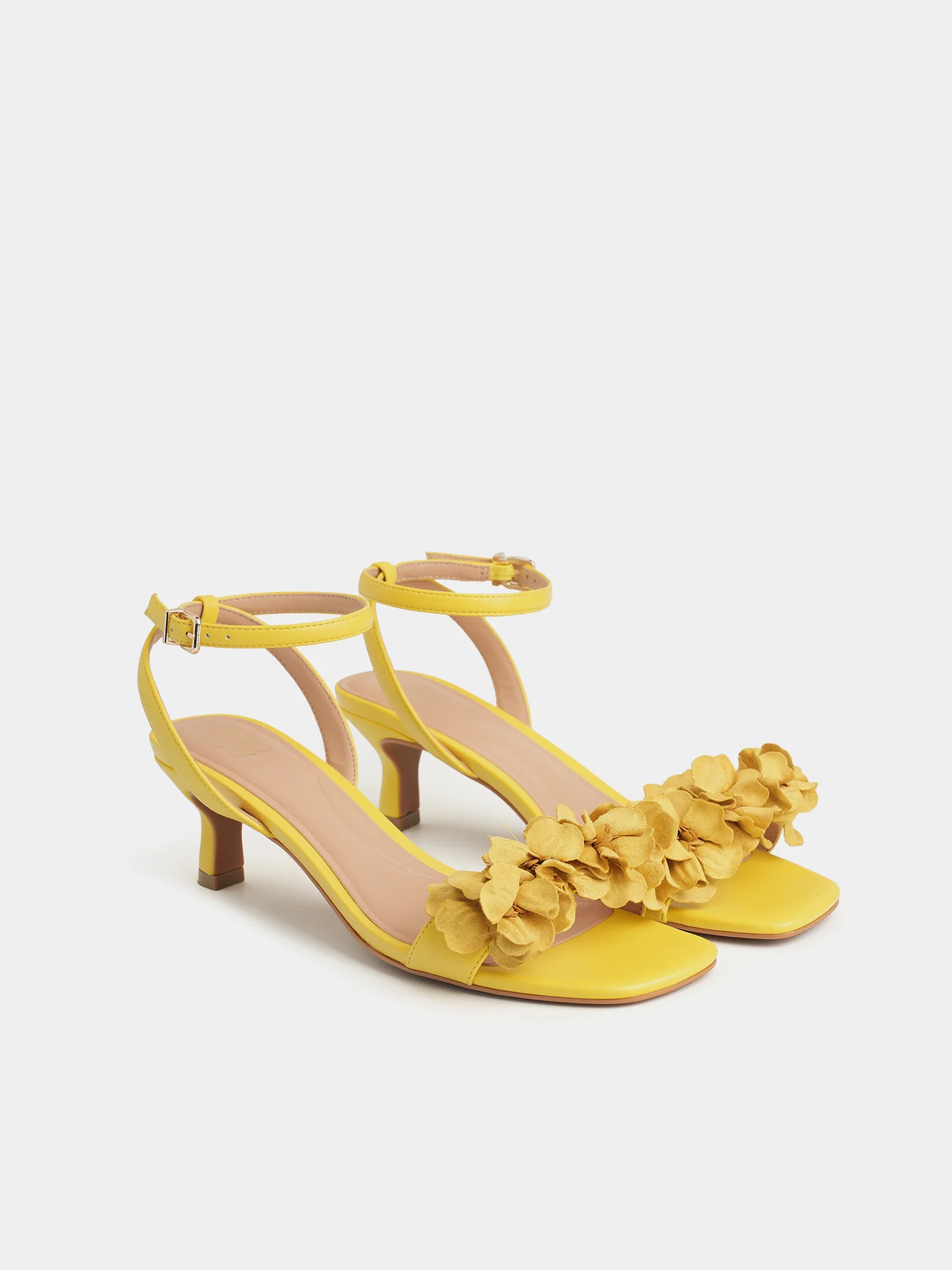 Gwendolyn Ankle Strap Kitten Heel Sandals - Image 7