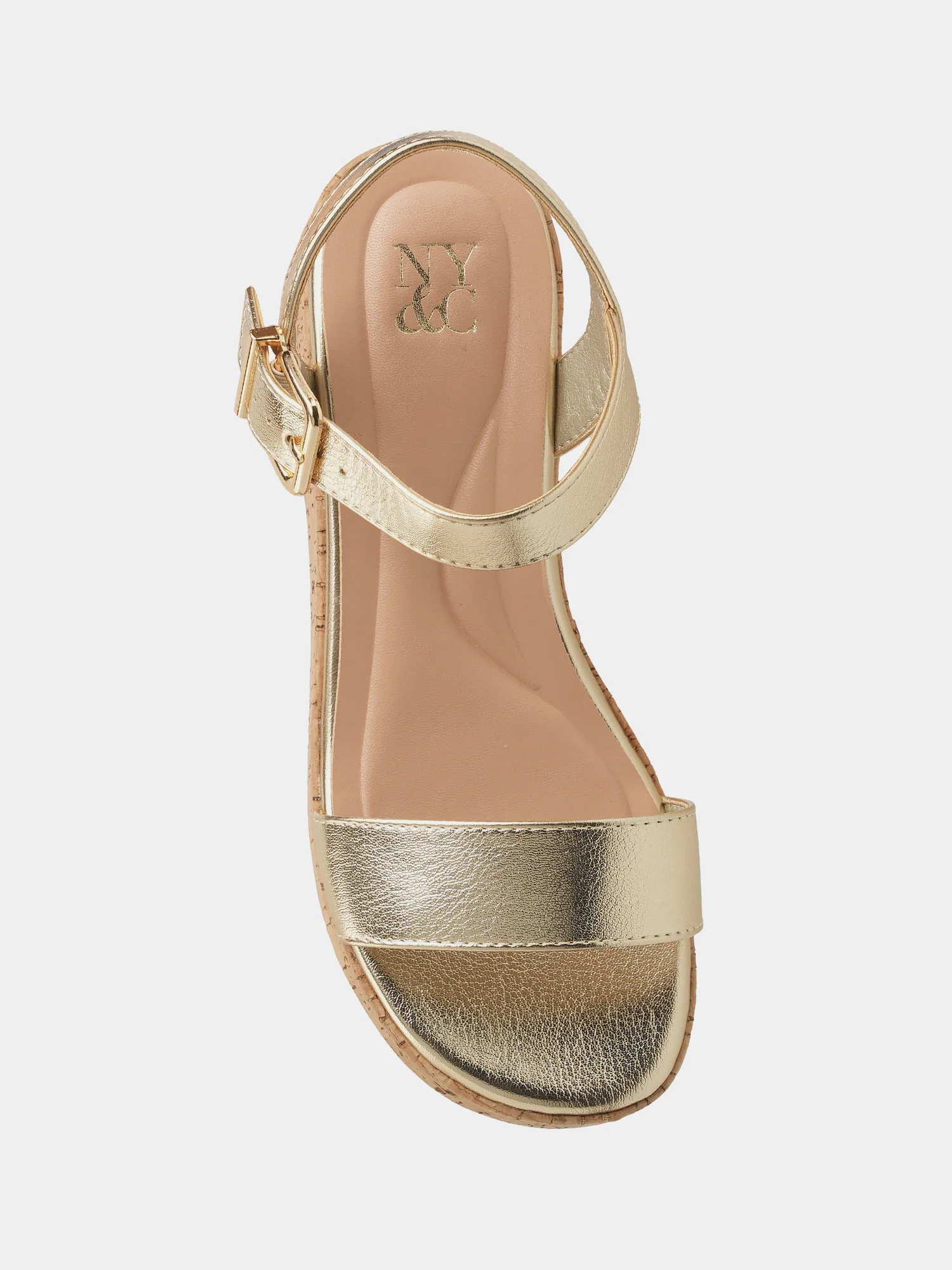 Halina Platform Cork Wedge Sandals - Image 11