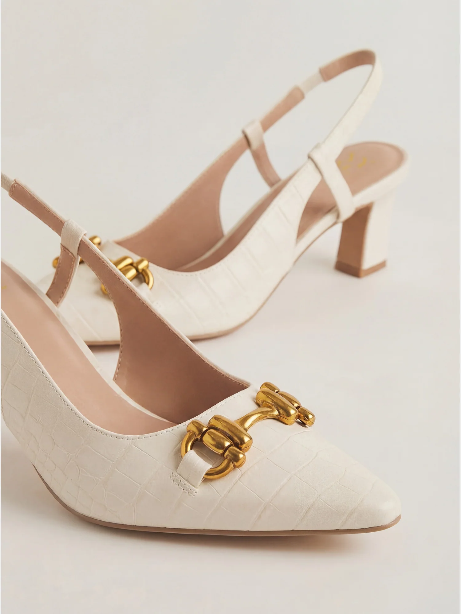 Ilona Slingback Buckle Heels - Image 8