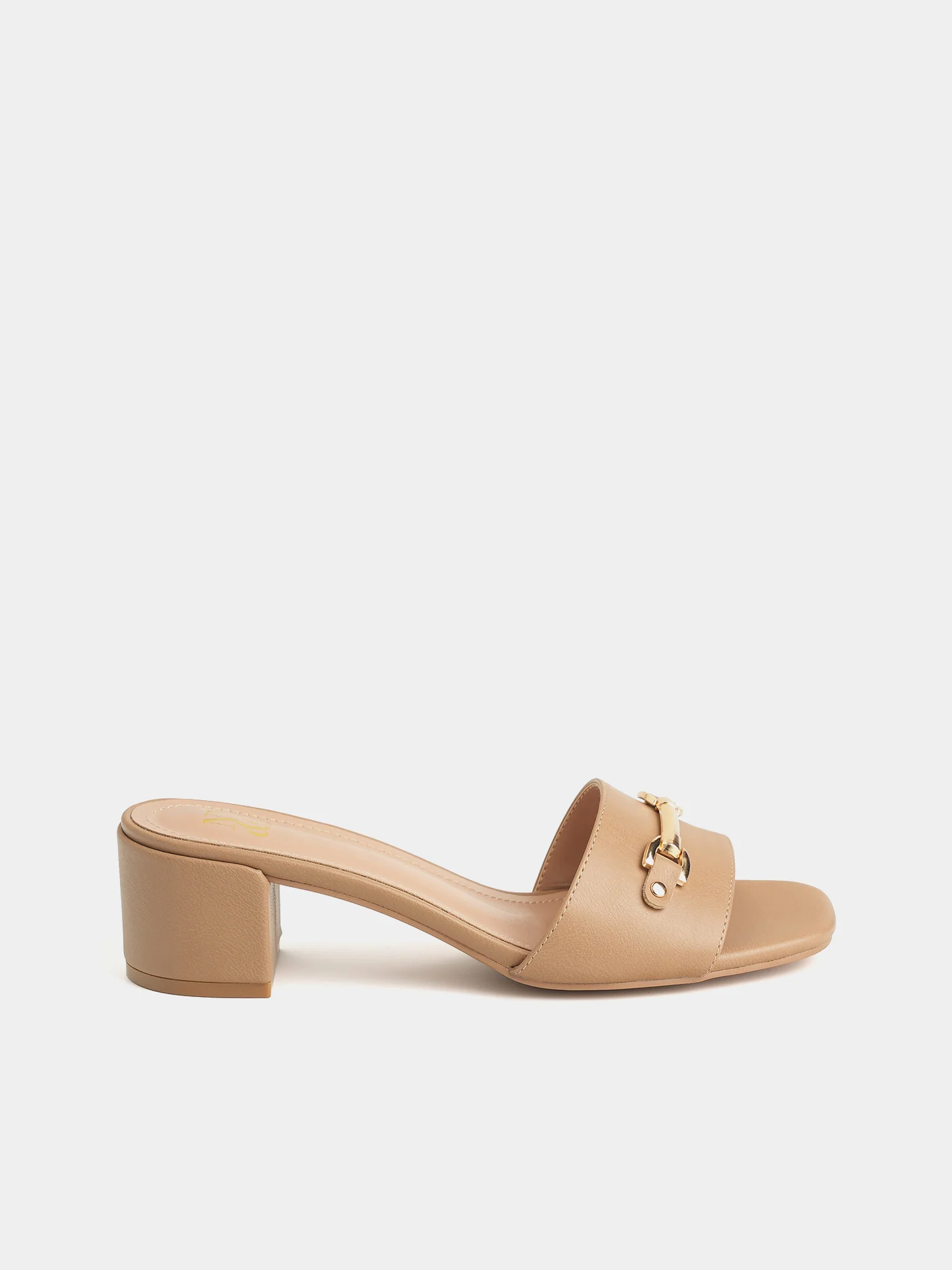 Maxine Slide Block Heel Sandals - Image 3