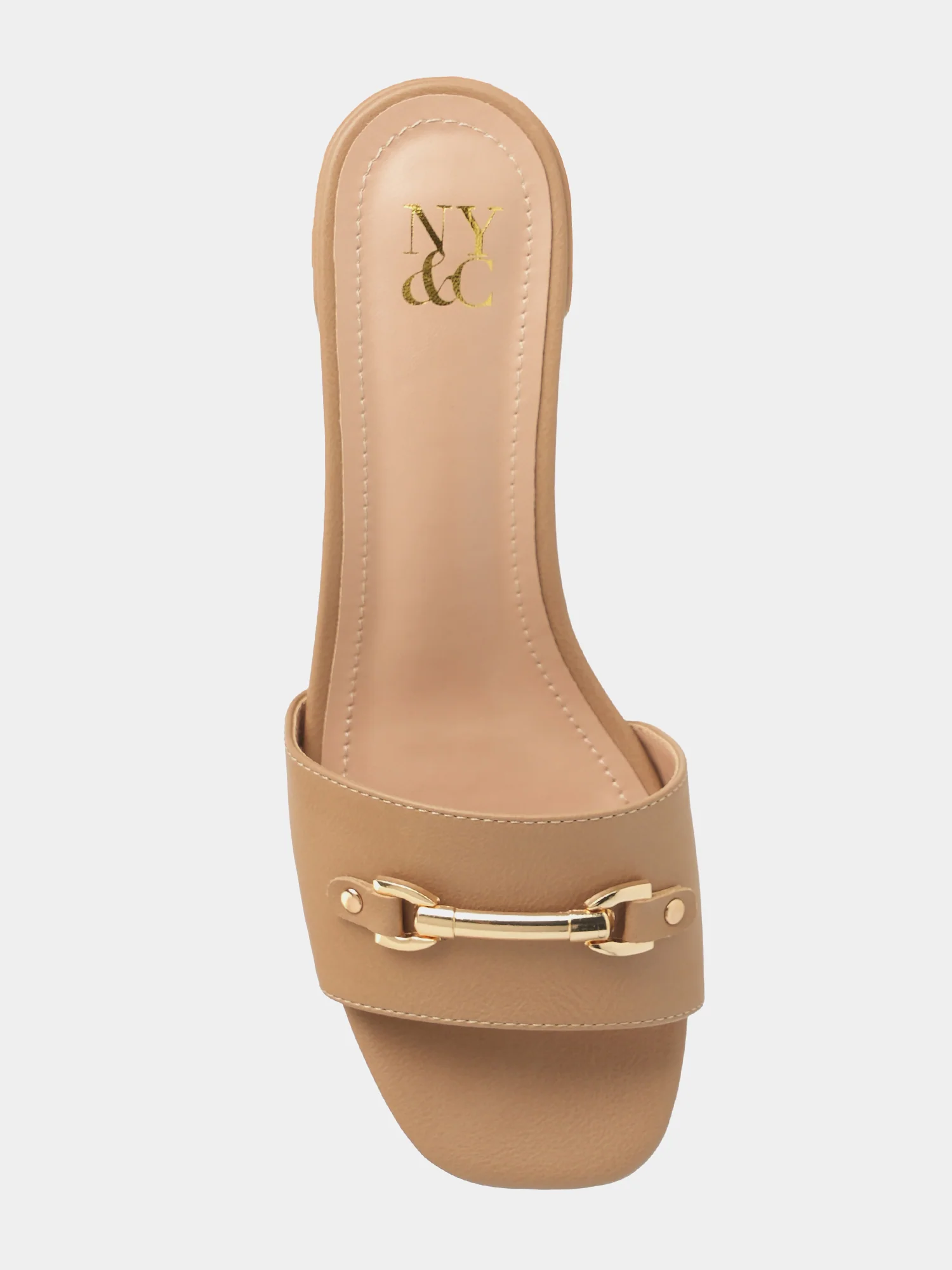 Maxine Slide Block Heel Sandals - Image 4
