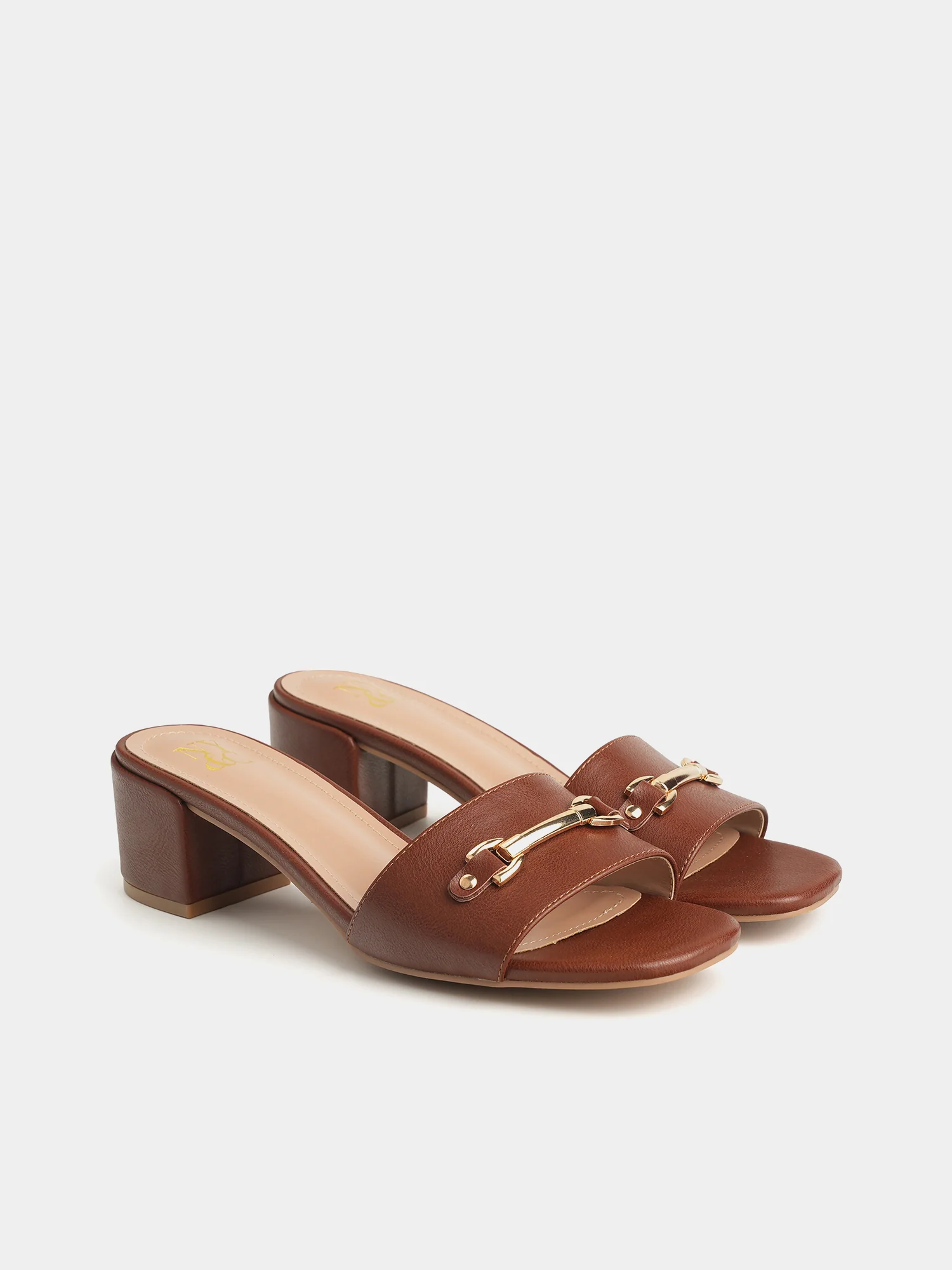 Maxine Slide Block Heel Sandals - Image 7