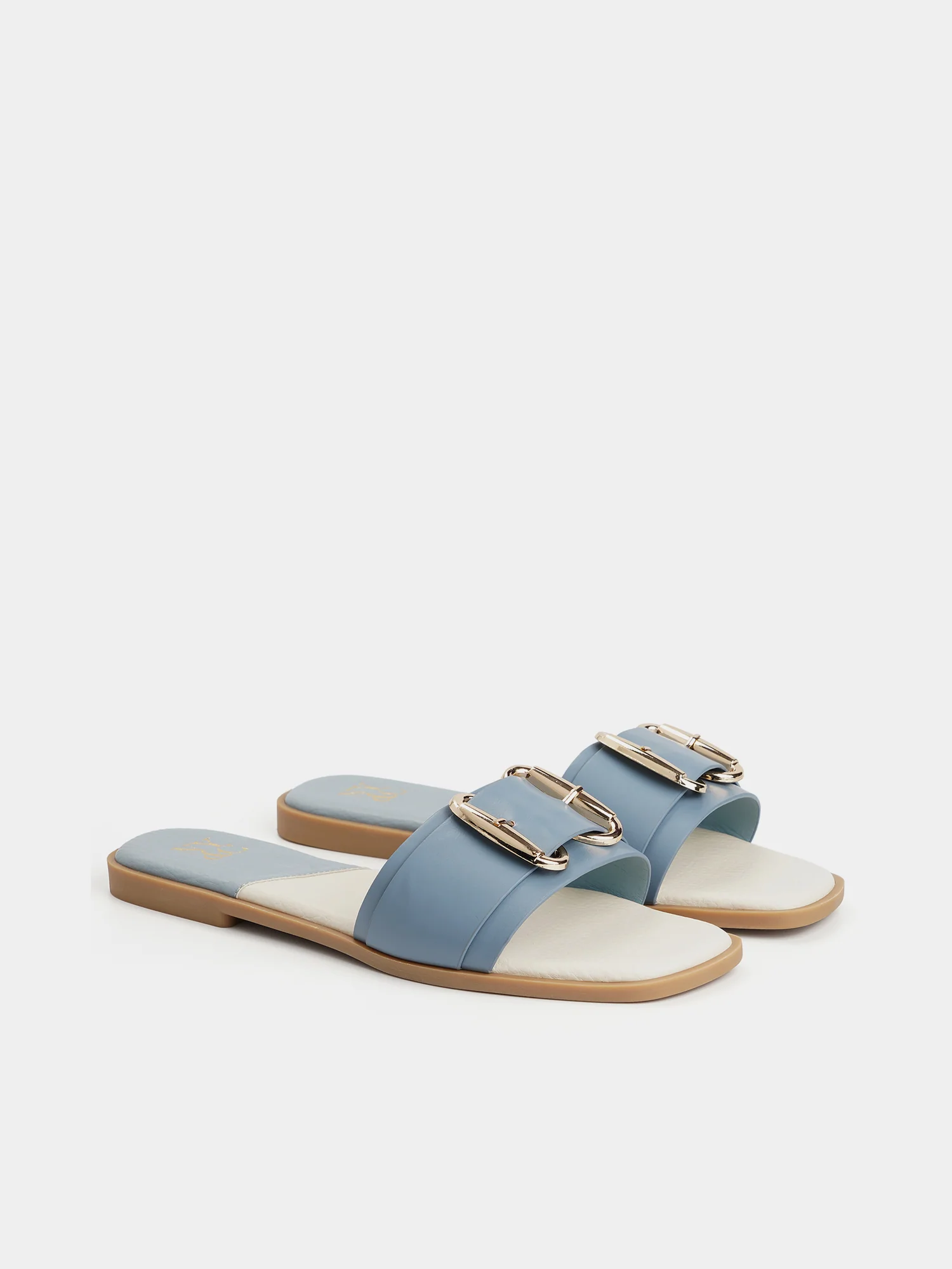 Wenda Buckle Slide Sandals - Image 10