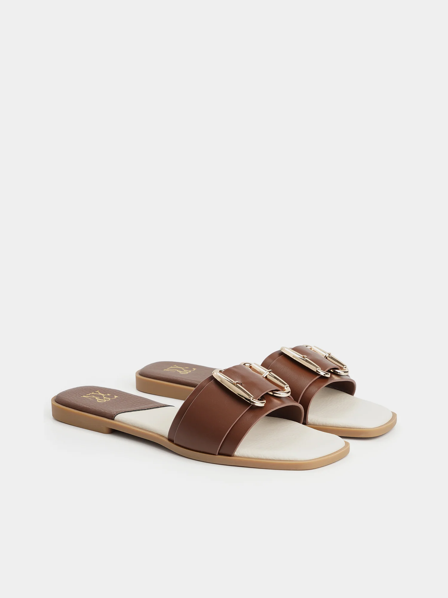 Wenda Buckle Slide Sandals - Image 6