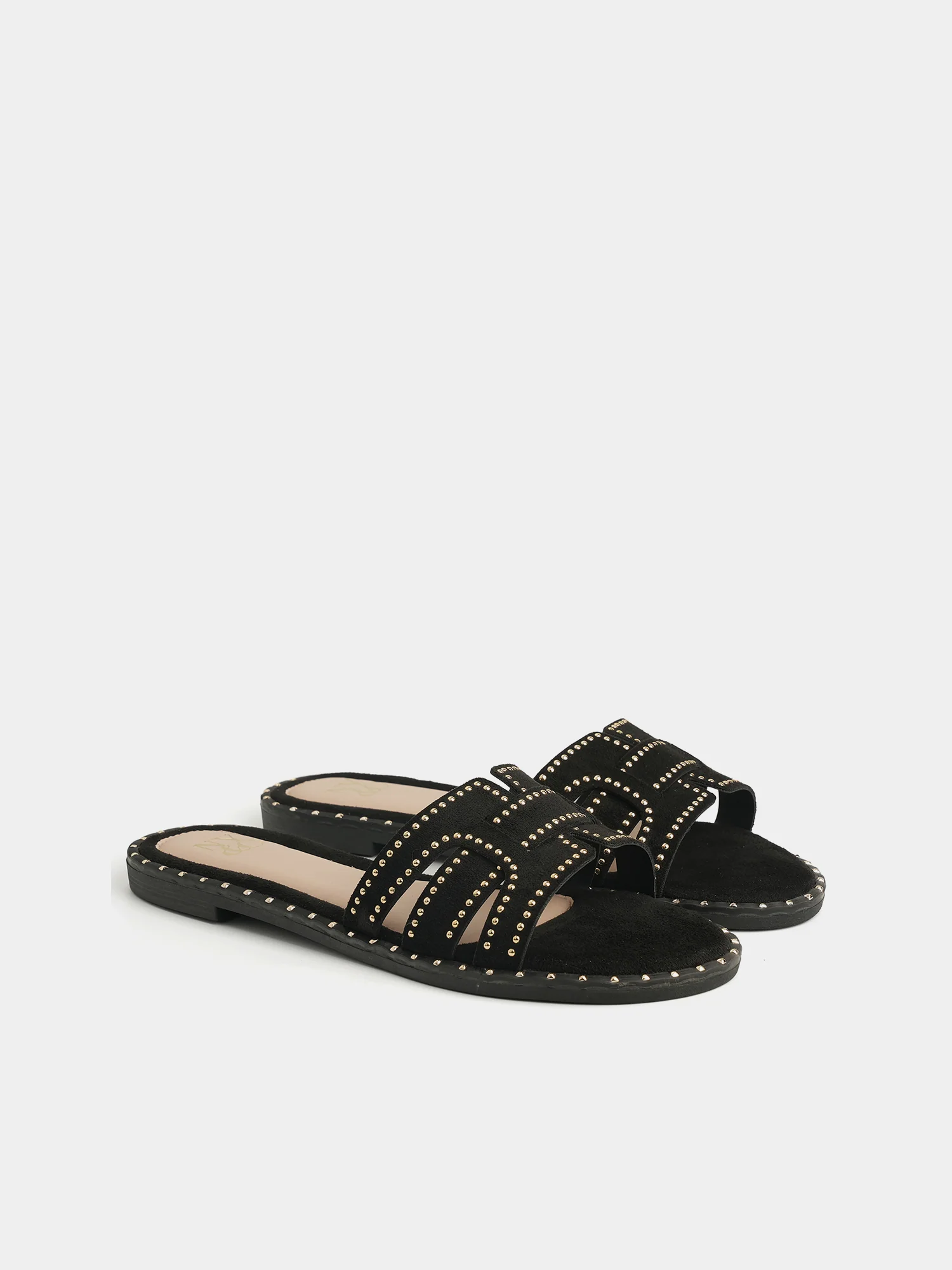 Zora Studded Slide Sandals