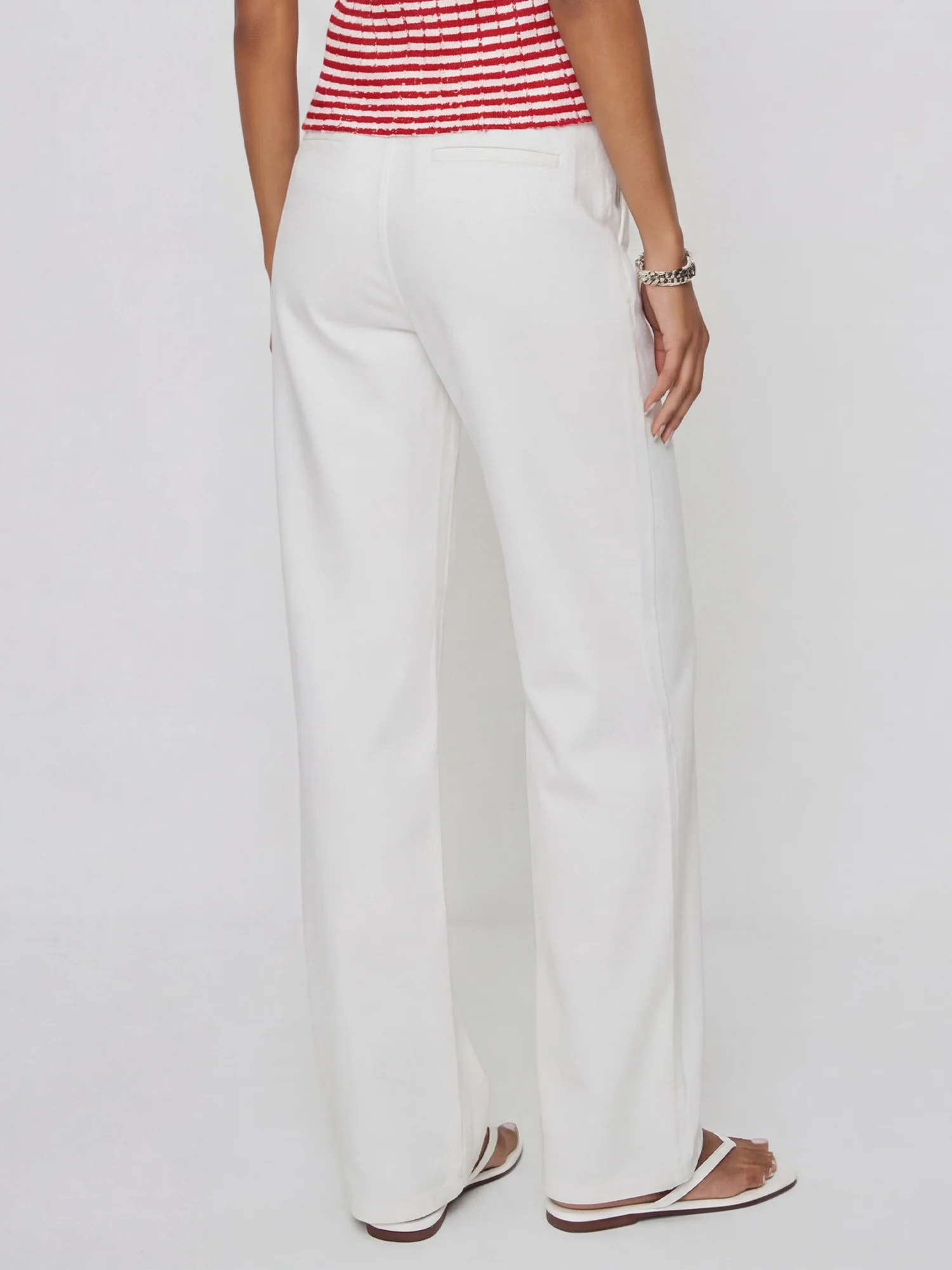 Painter Pocket Knit Wide Leg Pants - Image 4
