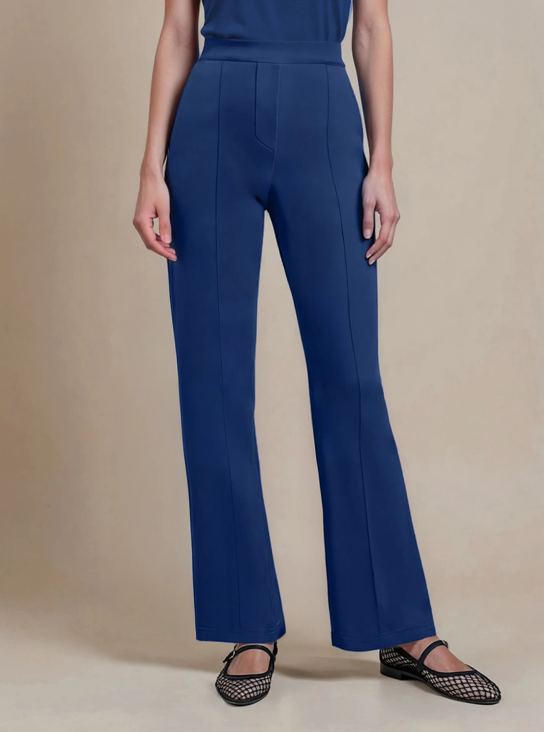 Ponte Bootcut Mid Rise Pant - Image 8
