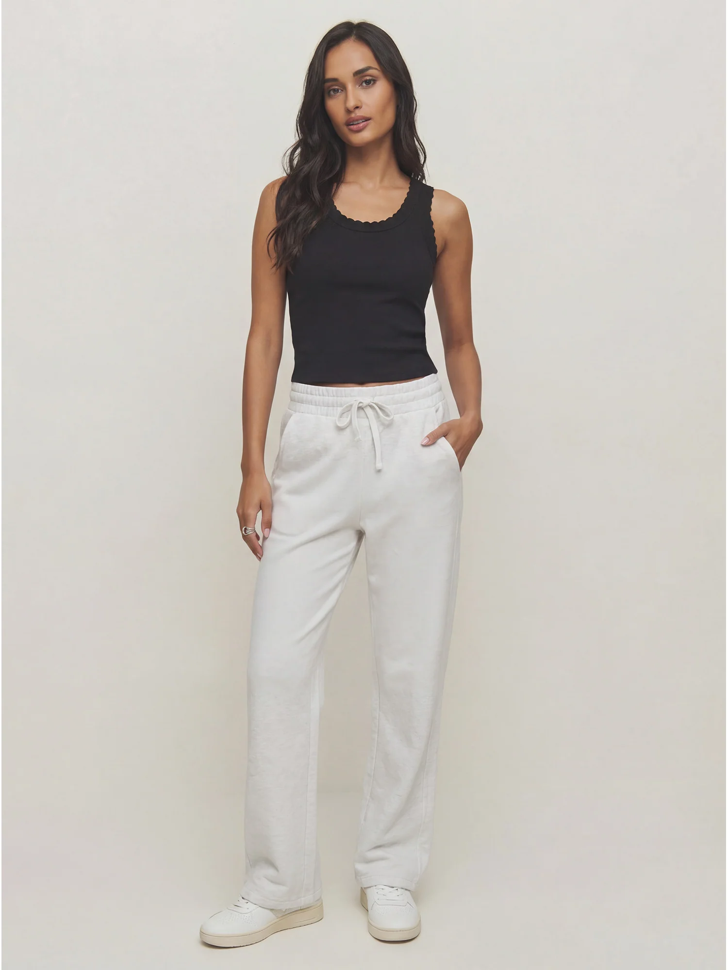 Ribbed Halter Neck Tank Top - Image 3