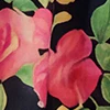 Sleeveless Floral Applique Strap Top - Image 4
