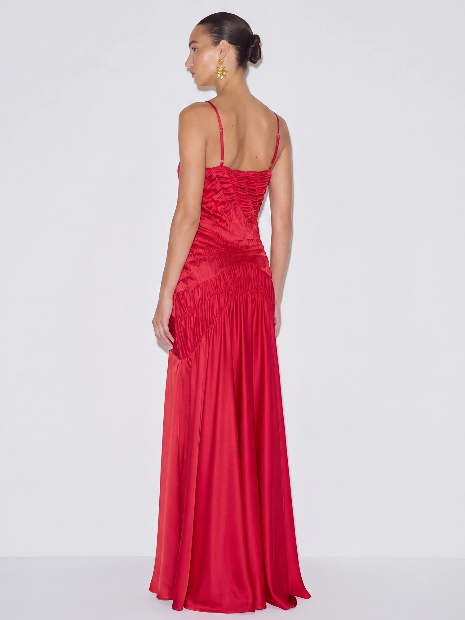Sleeveless Satin Slip Maxi Dress - Image 7