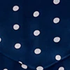 Sleeveless Sweetheart Polka Dot Ruffle Hem Maxi Dress - Image 4