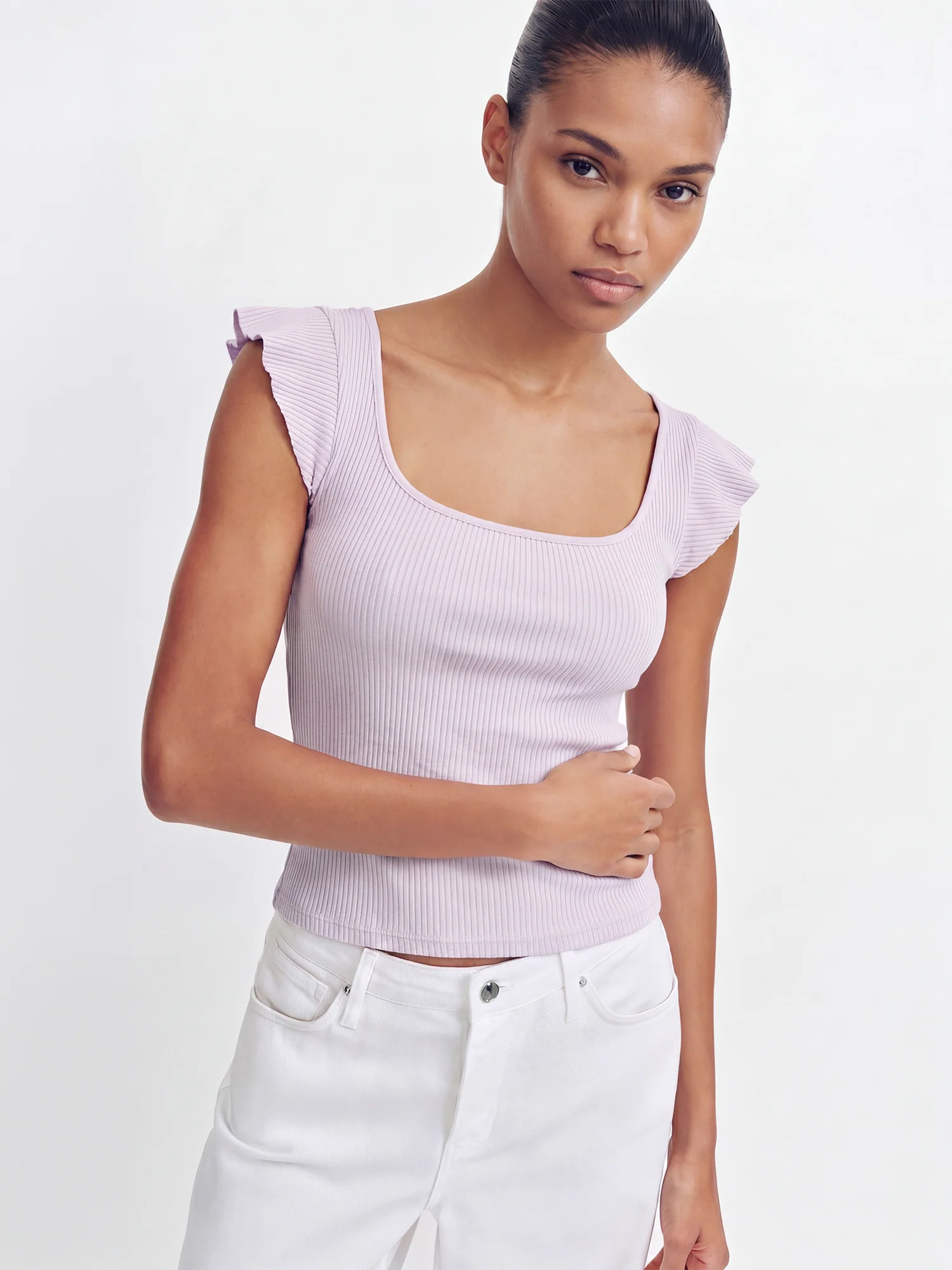 Soft Stretchy Knit Tank - Image 6
