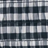 Shortsleeves Gingham Stretch Button Down Top - Image 4