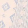 Shortsleeves Tie Back Block Print Crop Top - Image 5