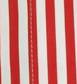 Striped Short Sleeve Collared Relaxed Shirt - Image 12