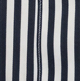 Striped Short Sleeve Collared Relaxed Shirt - Image 5